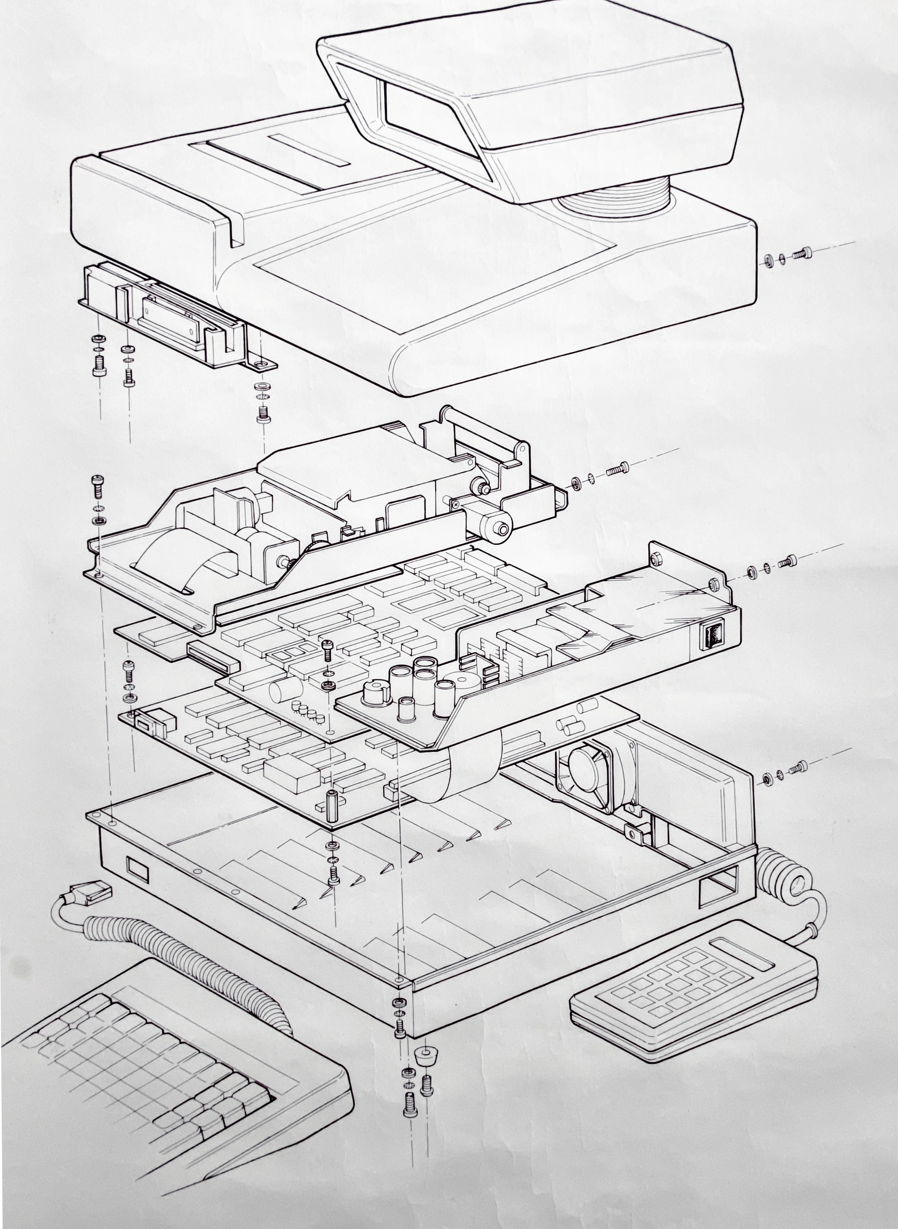 Technical drawing by Colin Butcher